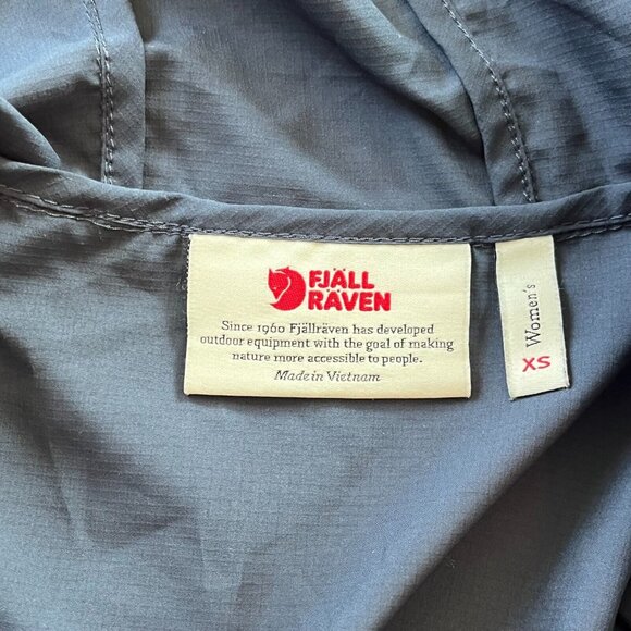 FJallRaven High Coast Lite Anorak XS Blue Pullover 1/2 Zip Athleisure 16847 - Picture 3 of 12
